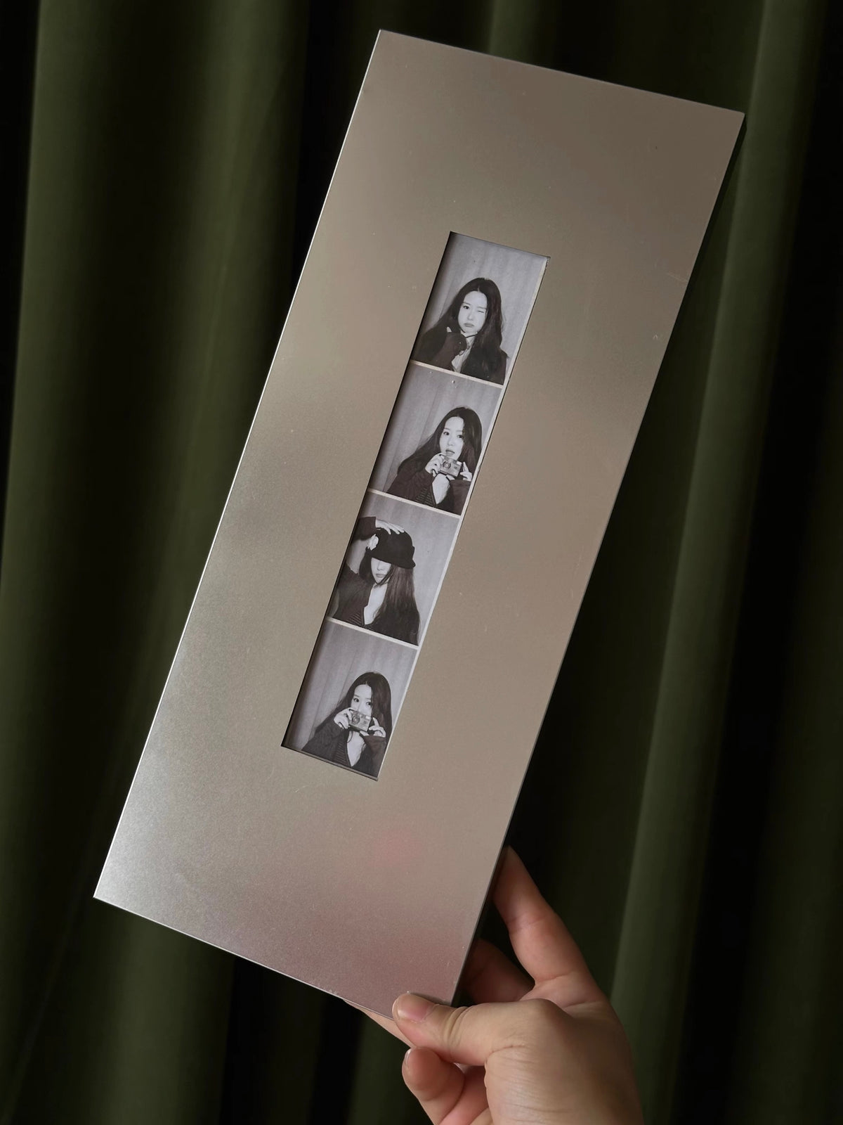 Hommie Brushed Metal Photo Strip Frame HBHD018 4