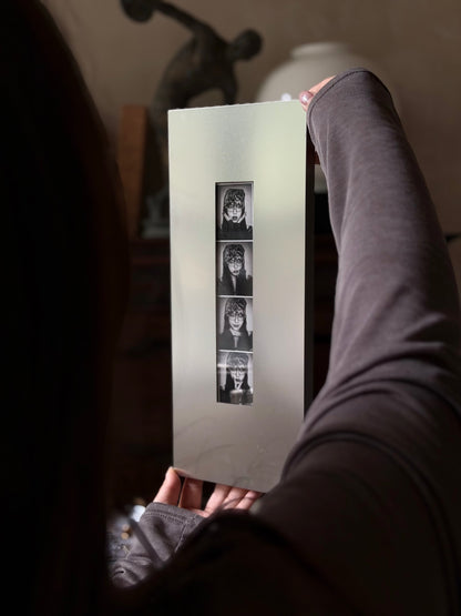 Hommie Brushed Metal Photo Strip Frame HBHD018 1
