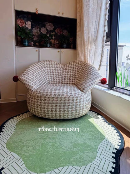 Hommie Houndstooth Tub Armchair HBAC039 9
