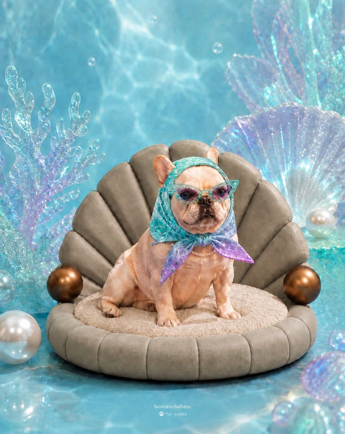 Hommie Shell Pet Bed HBPT021 1