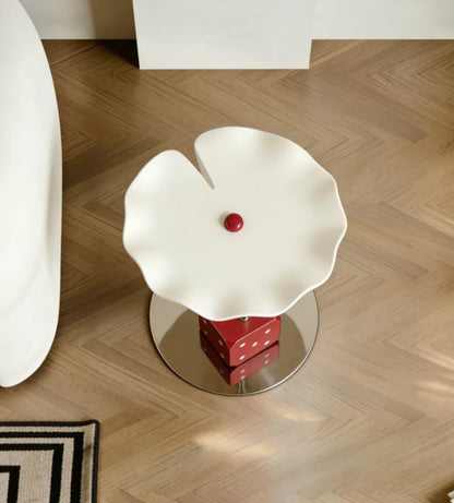 Hommie Flower & Dice Side Table HBLC024 2