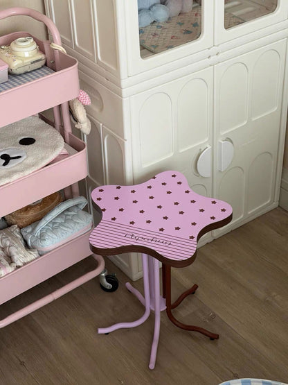 Hommie Star & Round Patterned Side Table HBLC022 6