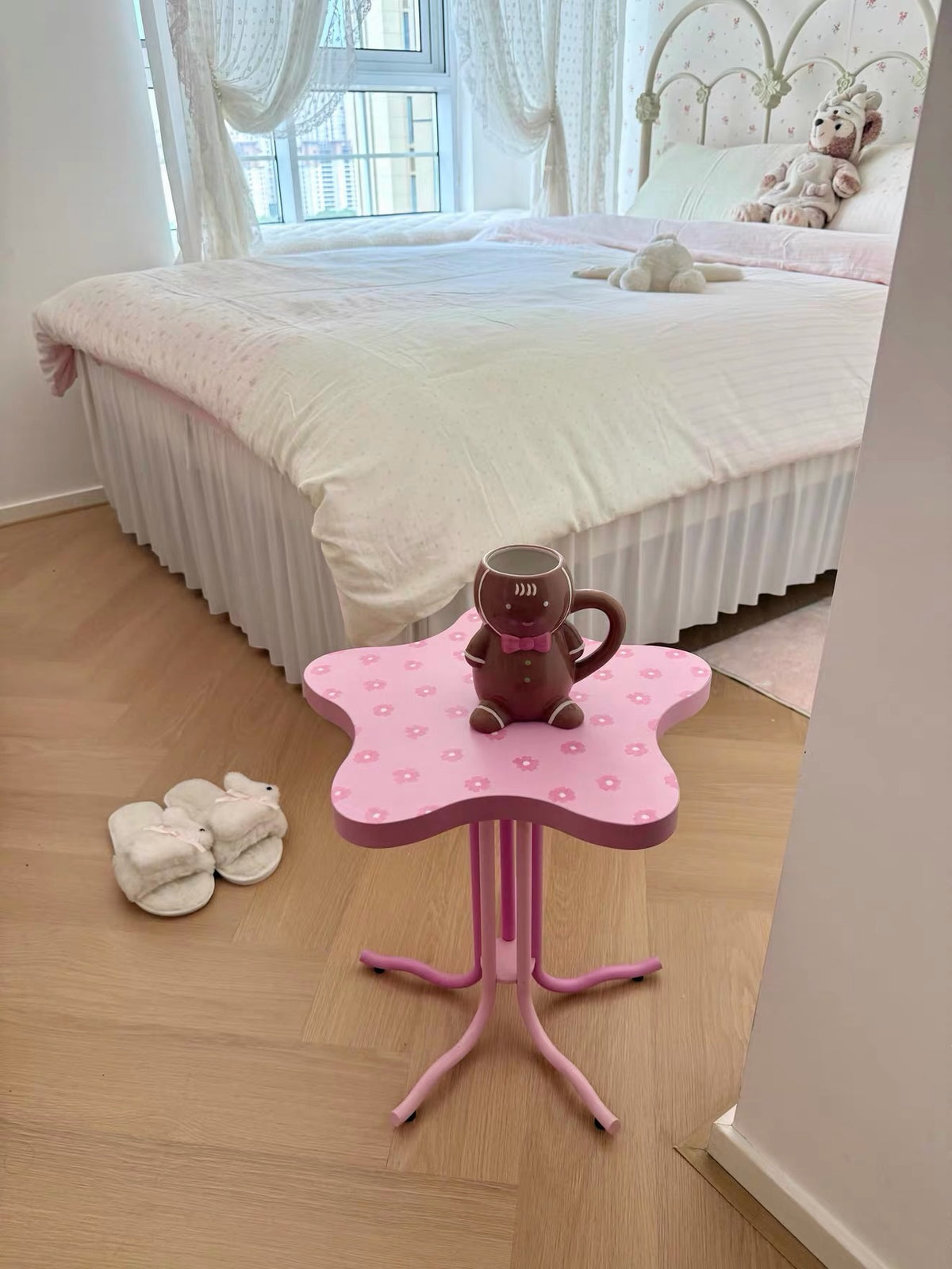Hommie Star & Round Patterned Side Table HBLC022 7