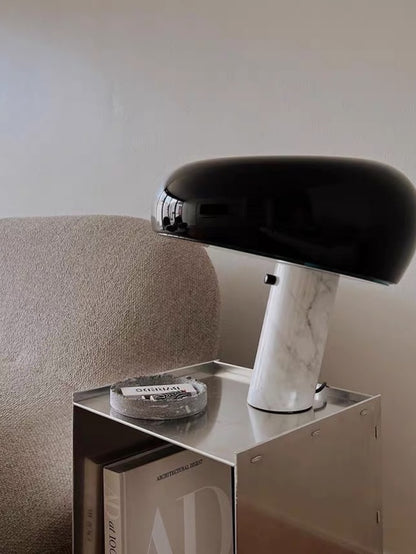 Hommie Black Marble Mushroom Lamp HBCL036 1