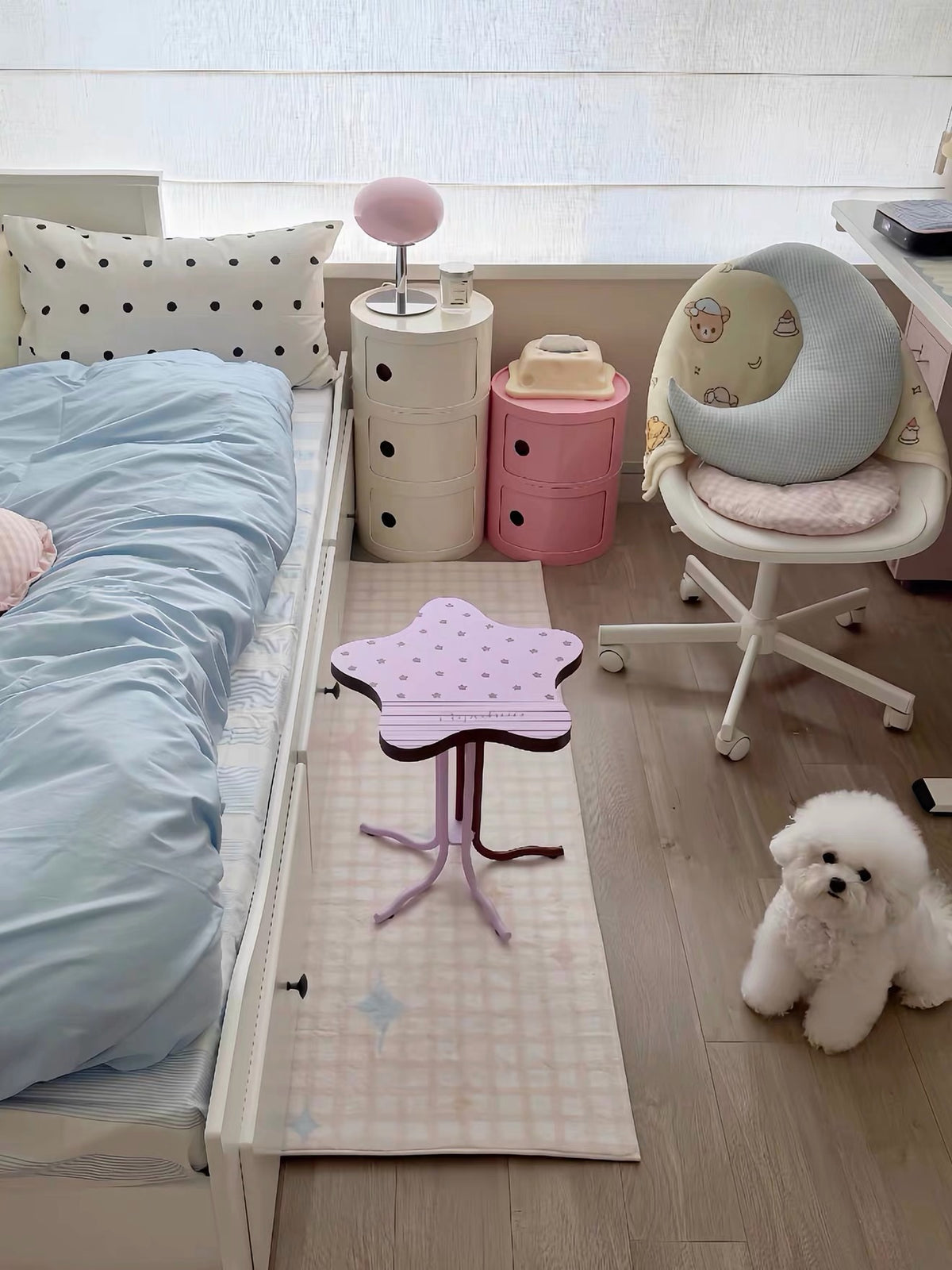 Hommie Star & Round Patterned Side Table HBLC022 4