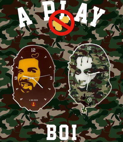 Hommie XAPE Camo Wall Clock HBHD014 6