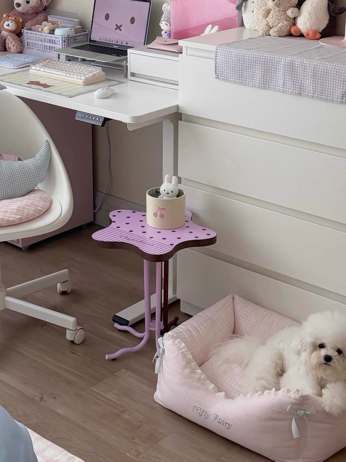 Hommie Star & Round Patterned Side Table HBLC022 5