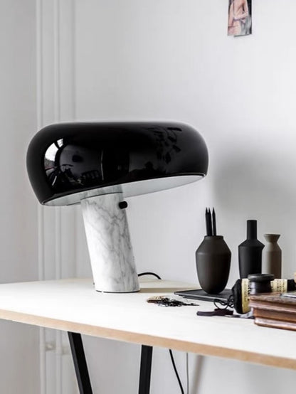 Hommie Black Marble Mushroom Lamp HBCL036 2