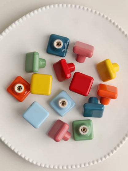 Hommie Colorful Ceramic Cabinet Knob HBMC013 4