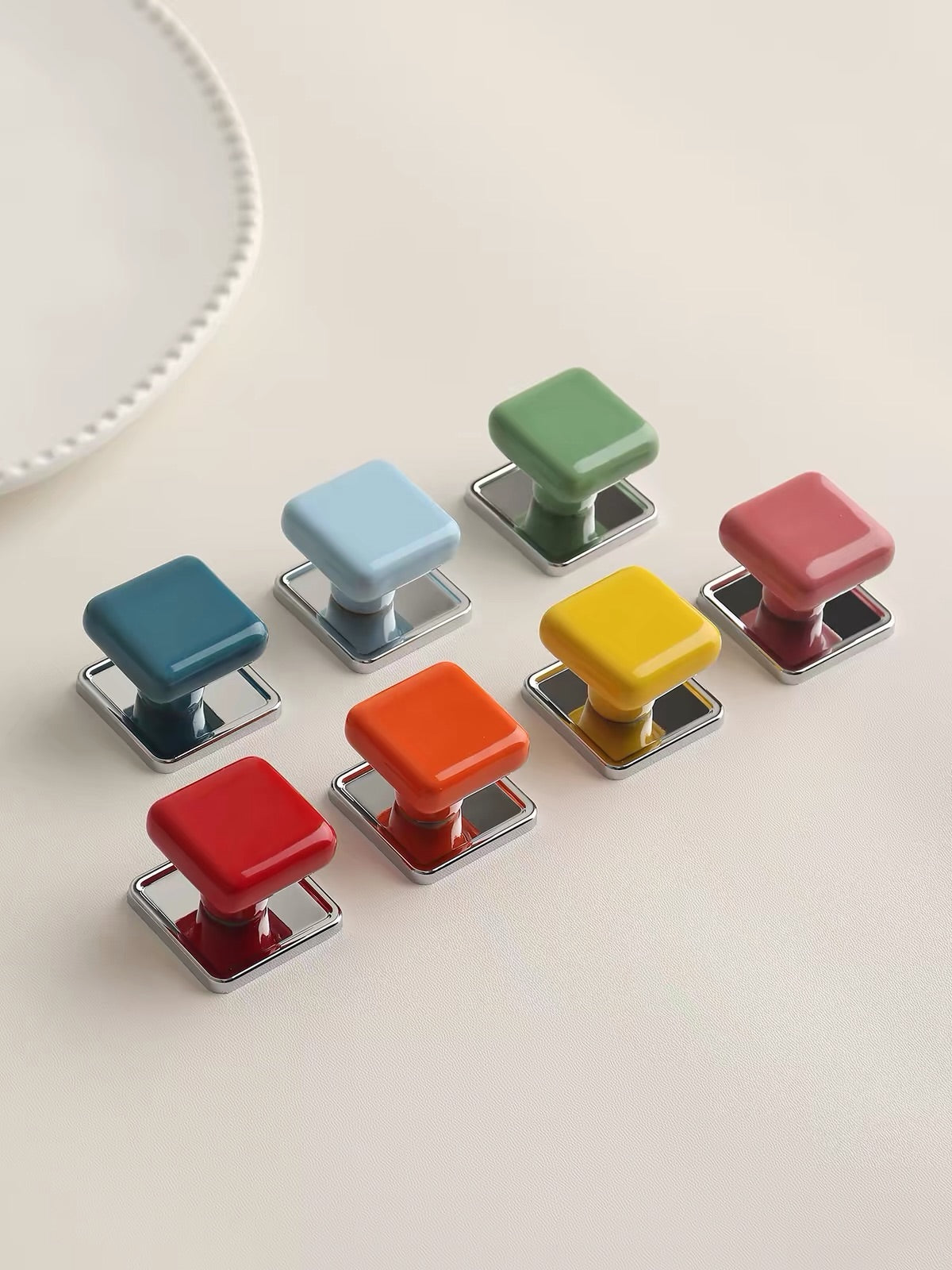 Hommie Colorful Ceramic Cabinet Knob HBMC013 1