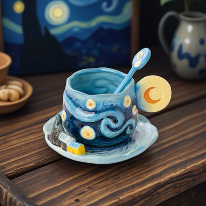 Hommie Starry Night Coffee Cup HBKK043 1
