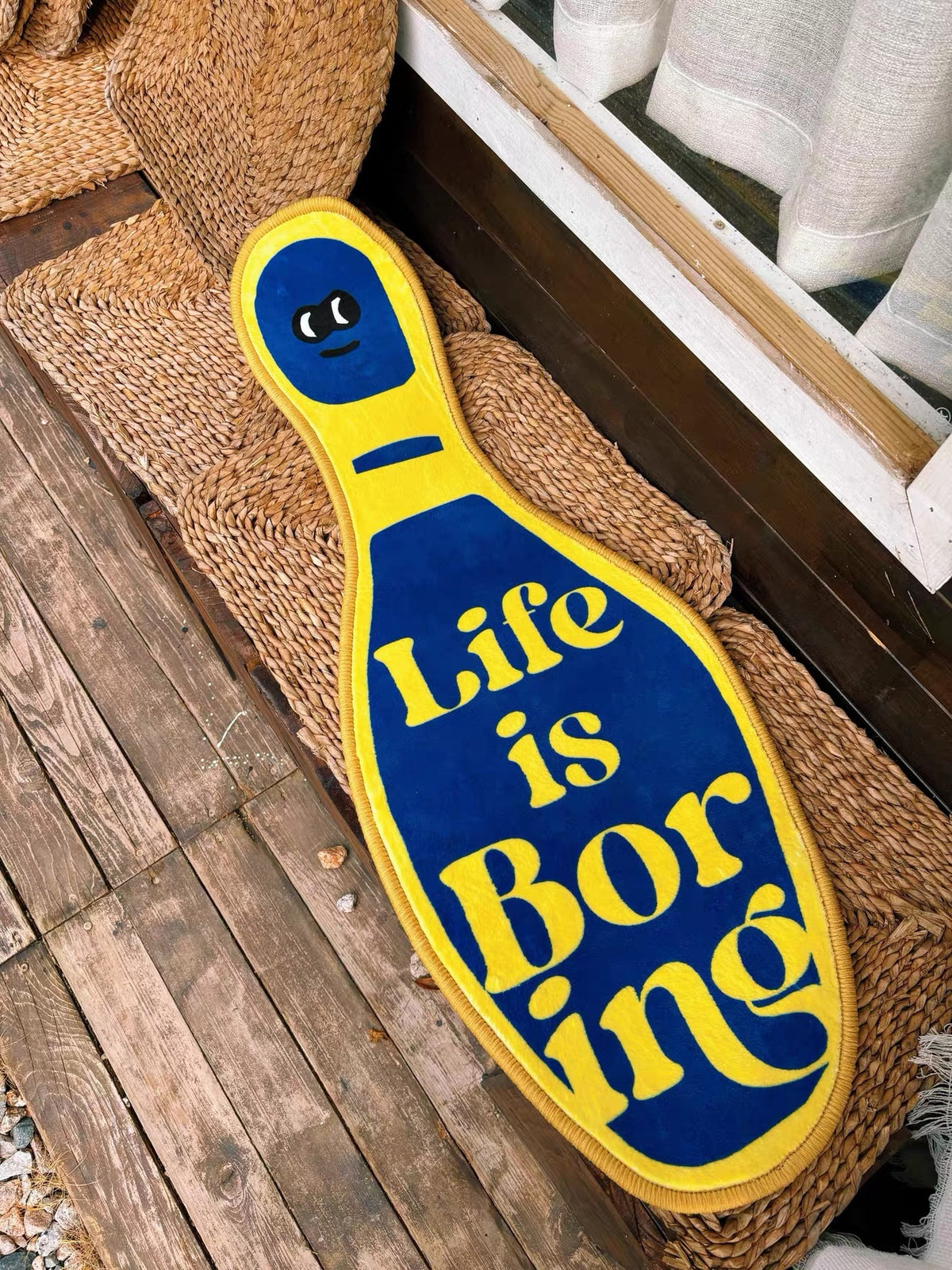 Hommie Bowling Pin Rug HBCR013 1