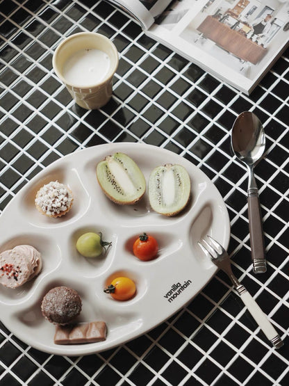 Hommie Vanilla Mountain Palette Plate HBKK039 2