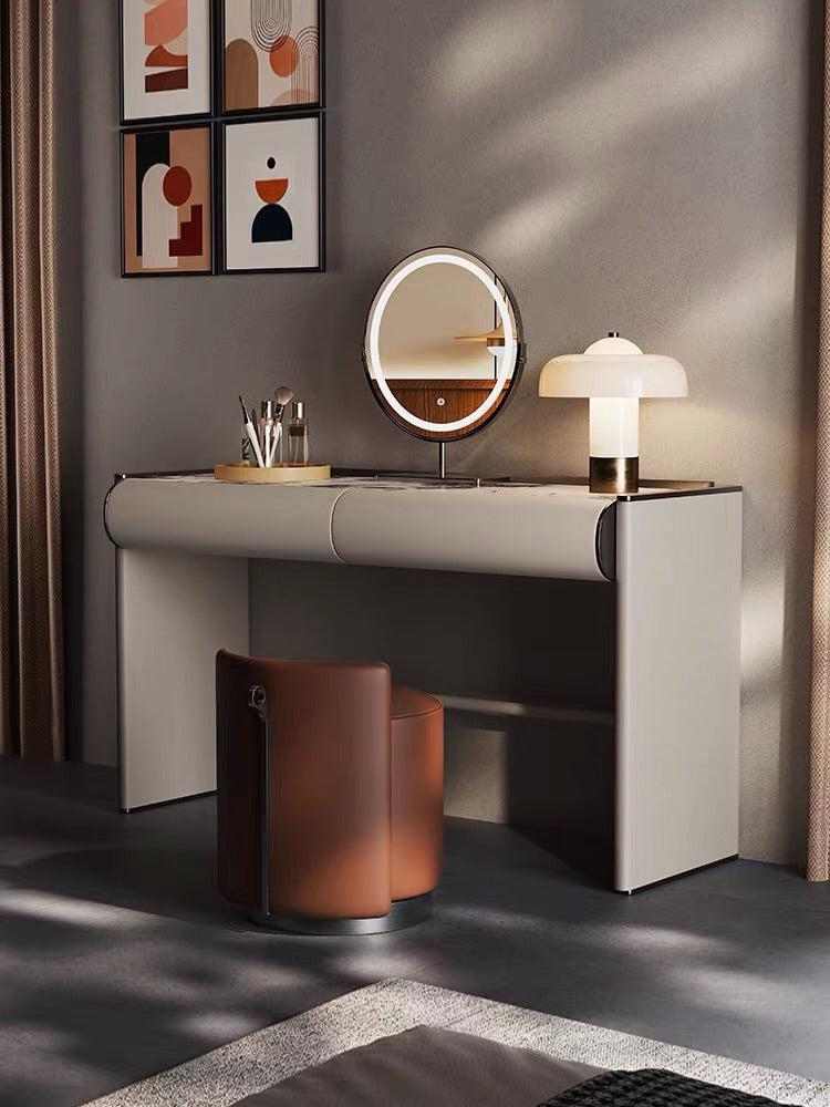 Hommie Marble Top Dressing Table Set HBMB010 3