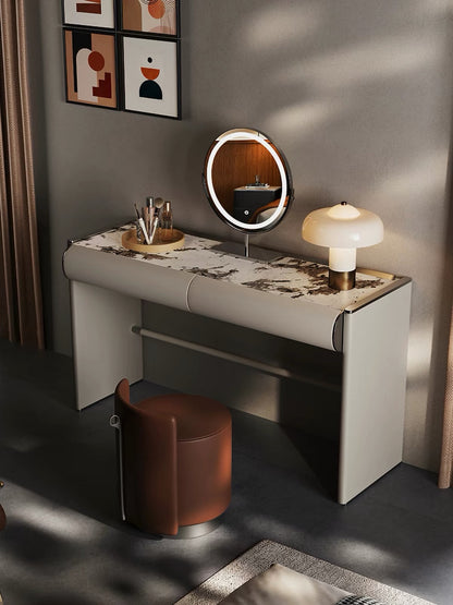 Hommie Marble Top Dressing Table Set HBMB010 2