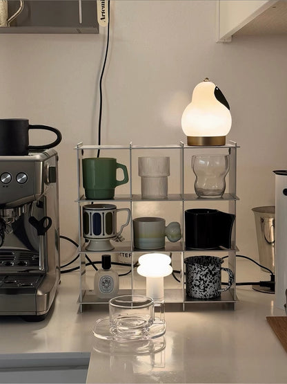 Hommie Stainless Grid Cup Shelf HBKK037 2