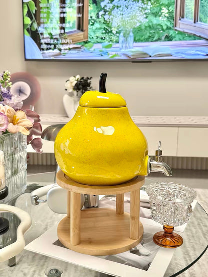 Hommie Pear Drink Dispenser Jar HBKK030 1
