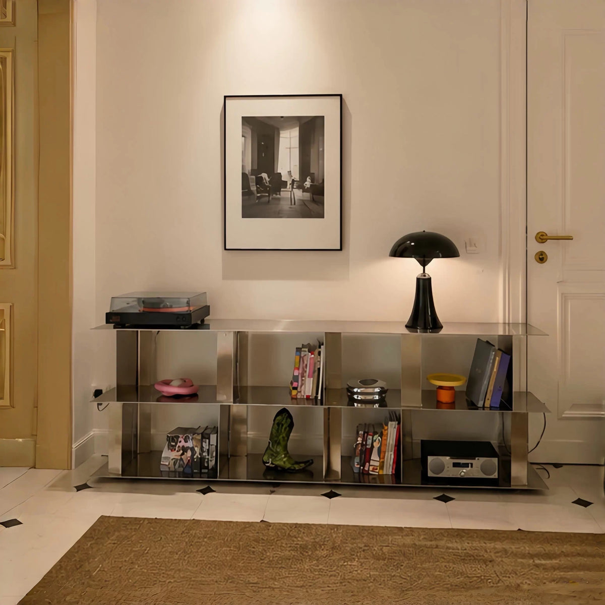 Hommie Stainless TV Console HBTC022 1