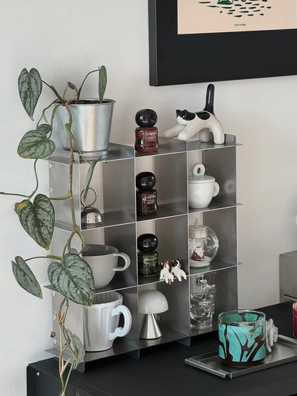Hommie Stainless Grid Cup Shelf HBKK037 3