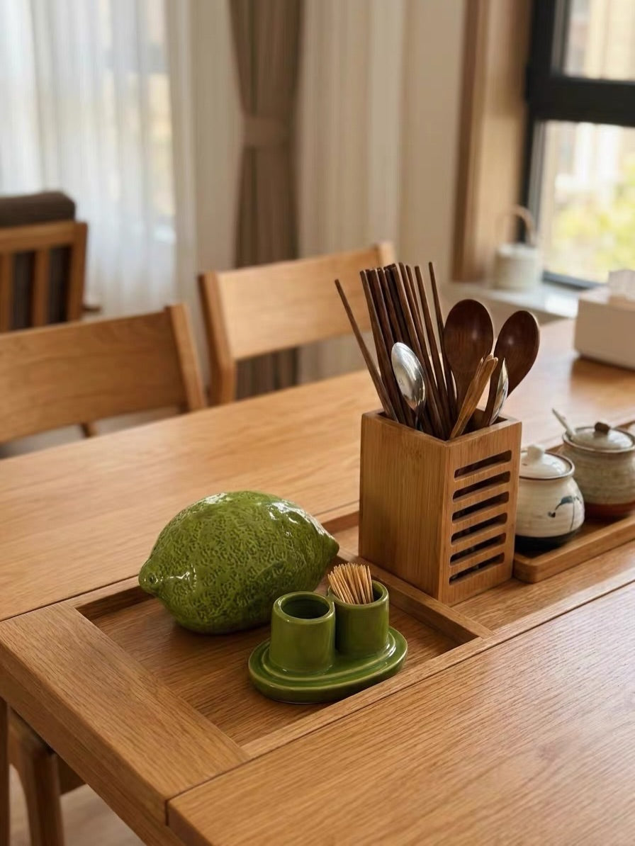 Hommie Green Ceramic Toothpick Holder HBKK036 1