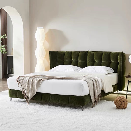 Hommie Tufted Velvet Bed Set HBBD022 1
