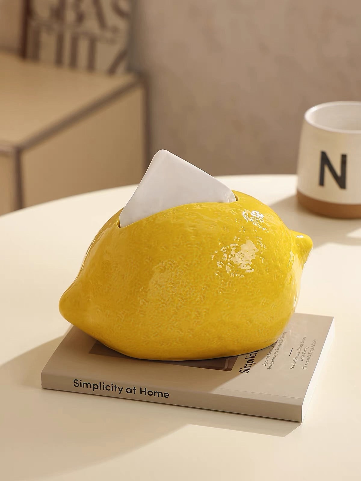Hommie Lime and Lemon Tissue Holder HBMC009 2