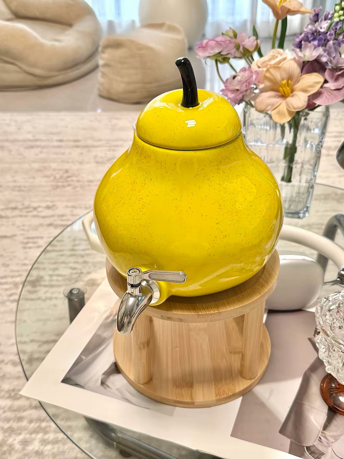 Hommie Pear Drink Dispenser Jar HBKK030 2