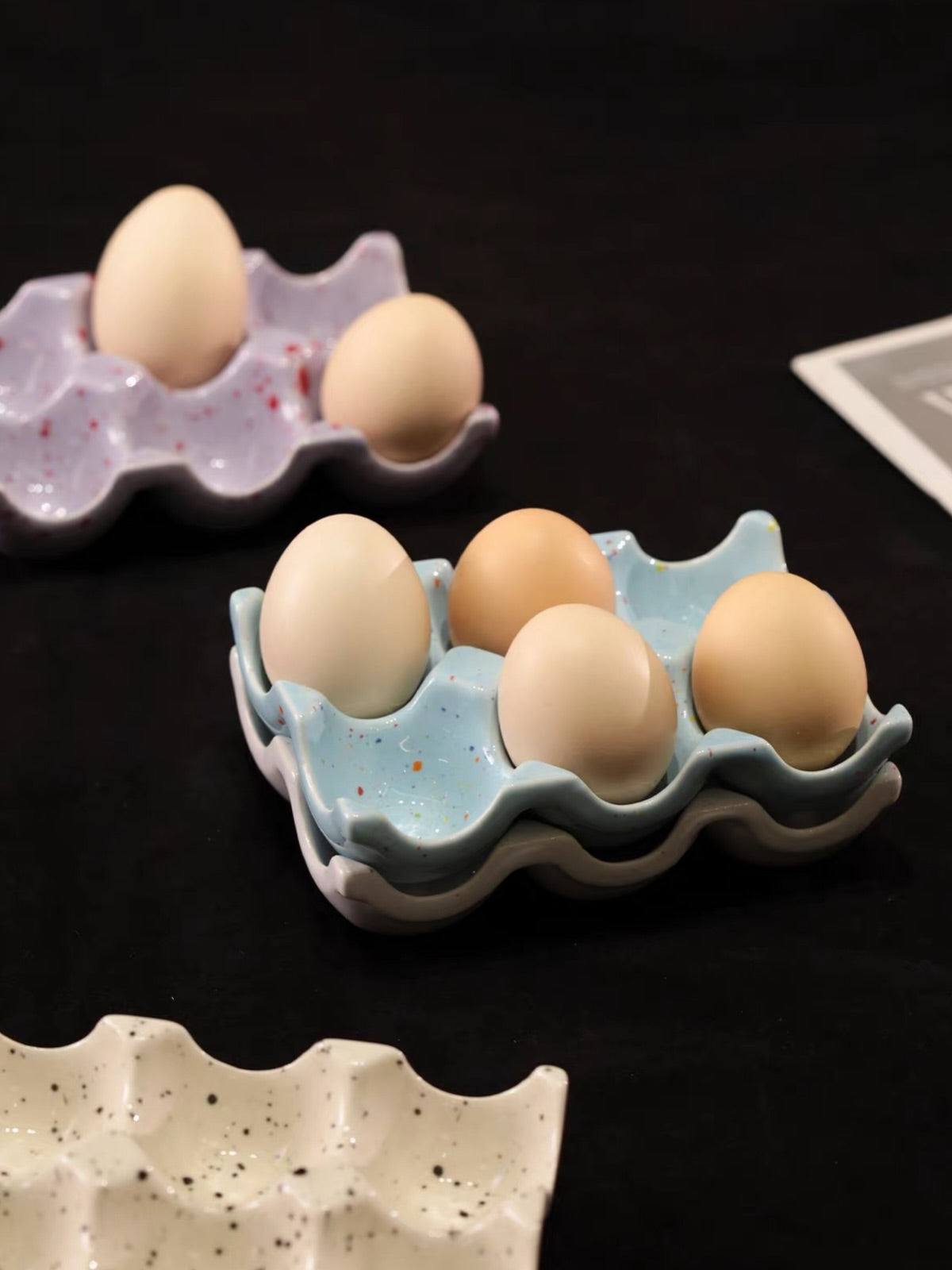 Hommie Ceramic Egg Tray HBKK028 1