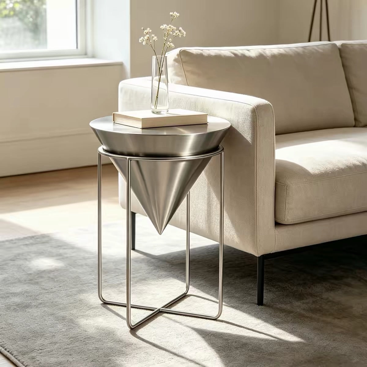 Hommie Stainless Side Table HBLC016 2