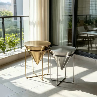 Hommie Stainless Side Table HBLC016 1