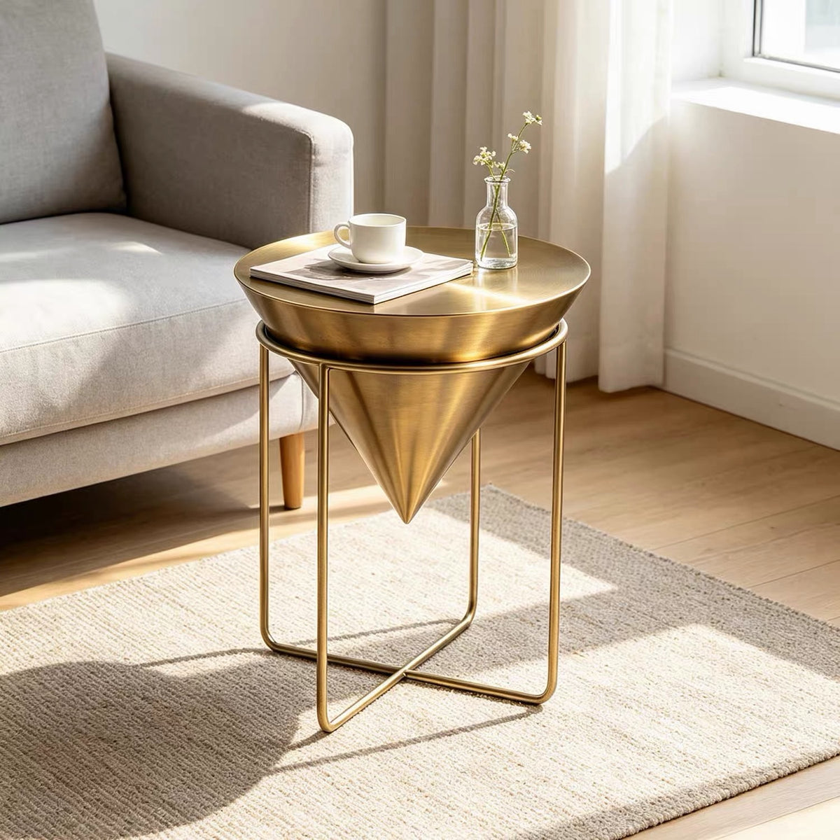 Hommie Stainless Side Table HBLC016 3