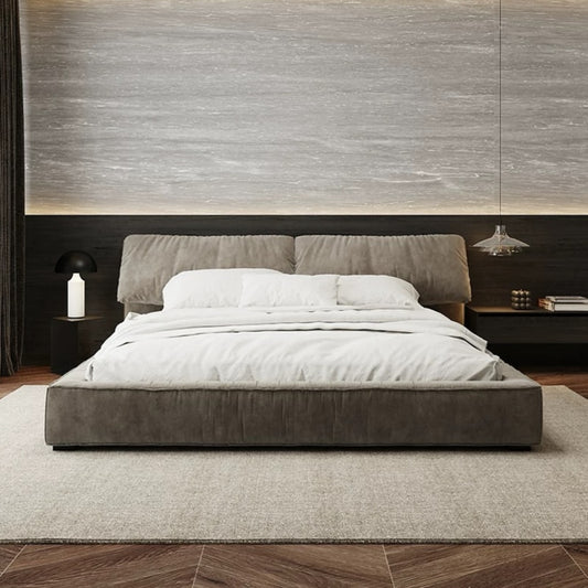 Hommie Adjustable Leather Bed HBBD018 1