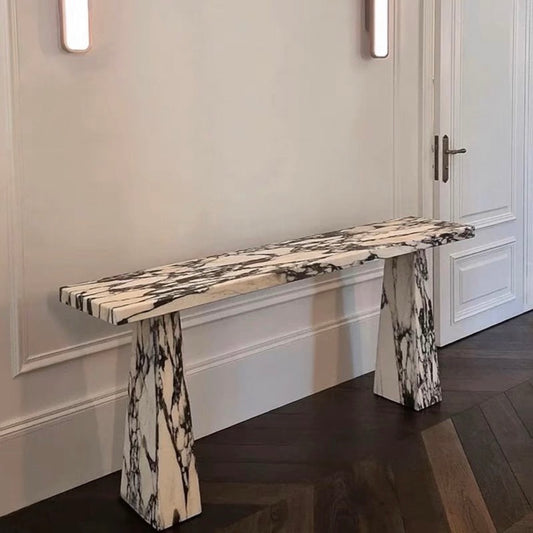 Natural Marble Hallway Console HBHC007