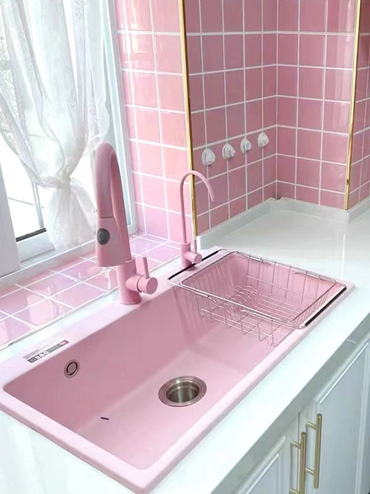 Hommie Pink Kitchen Sink HBSK001