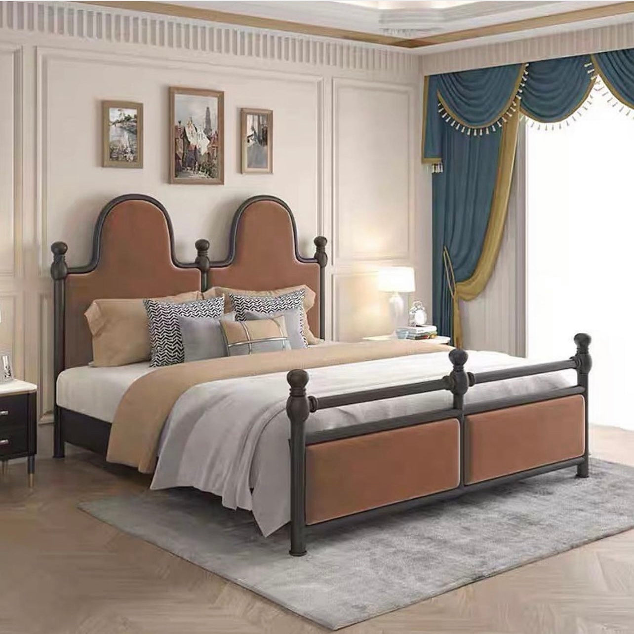 French Contemporary Design Bed HBBD001