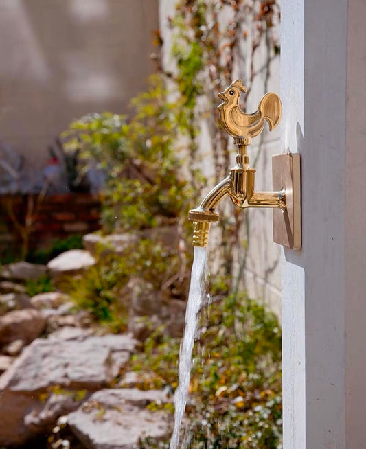 Hommie Outdoor Garden Gold Faucet HBOD001