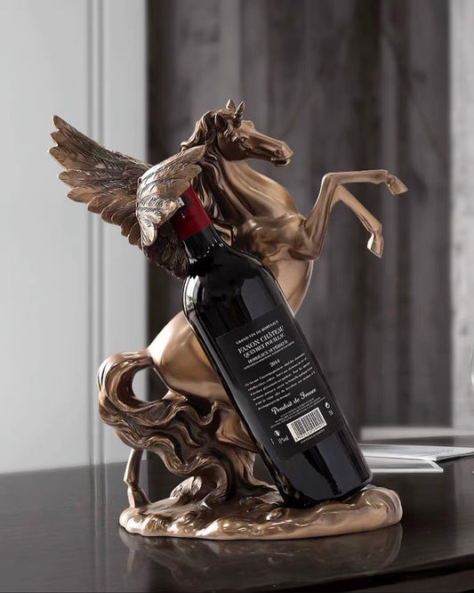 Hommie Flying Horse Wine Holder HBHD006