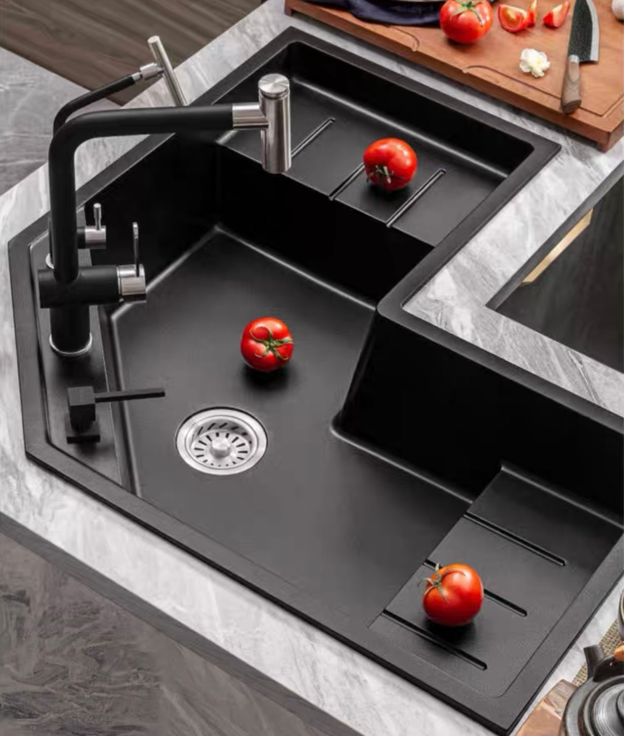 Hommie Corner Kitchen Sink HBSK014